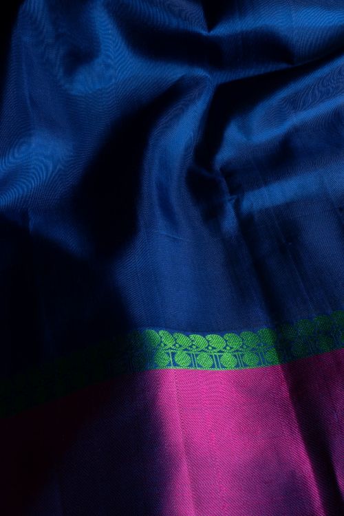 
                  
                    Kanchi Silk Hand-woven Sari
                  
                