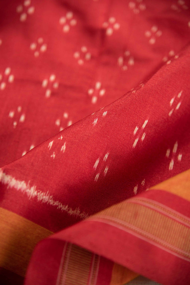 
                  
                    Ikat Tussar Silk Sari
                  
                