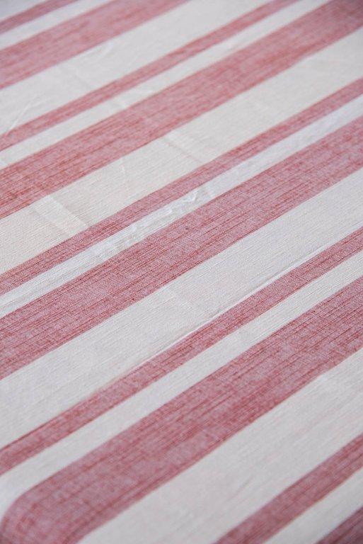 
                  
                    Rust & White Pure Cotton Bedsheet Set – King
                  
                