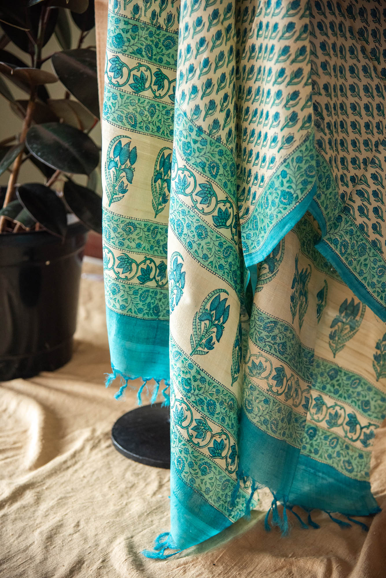 
                  
                    PTD TUSSAR SILK DUPATTA
                  
                