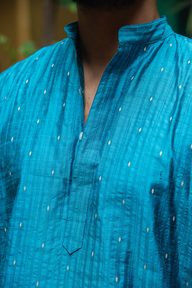 
                  
                    SILK CT MEN LONG KURTHA F/S
                  
                