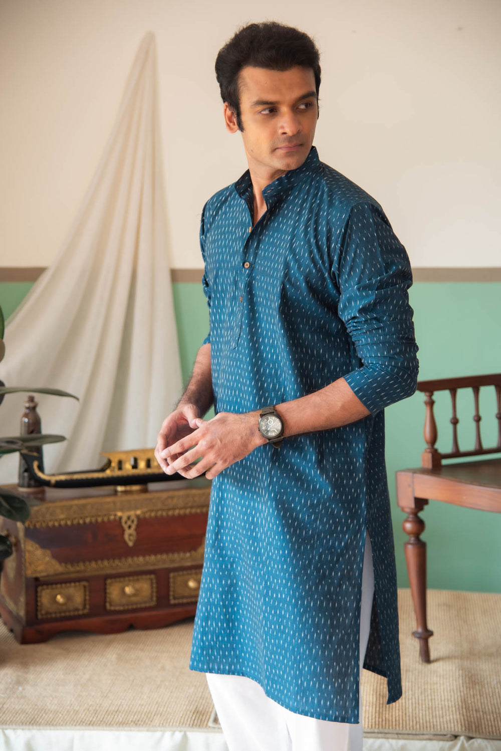 CT MEN LONG KURTHA F/S