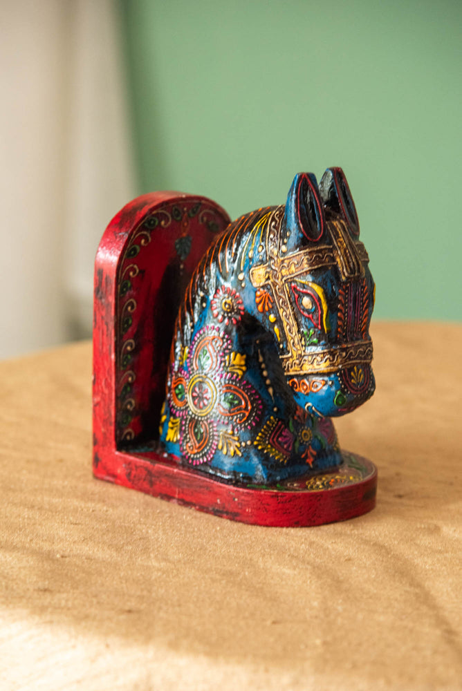 
                  
                    WOOD HORSE HEAD BOOK END
                  
                