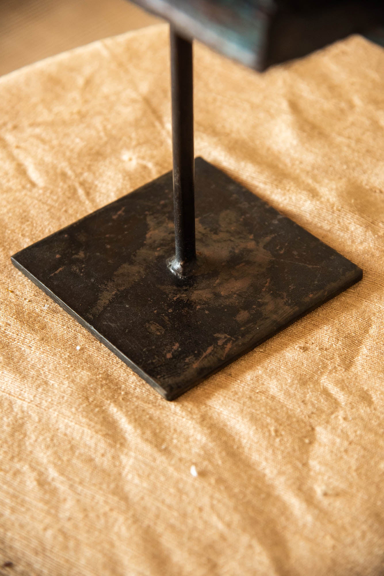 
                  
                    WOOD DOUBLE CANDLE WITH STAND
                  
                