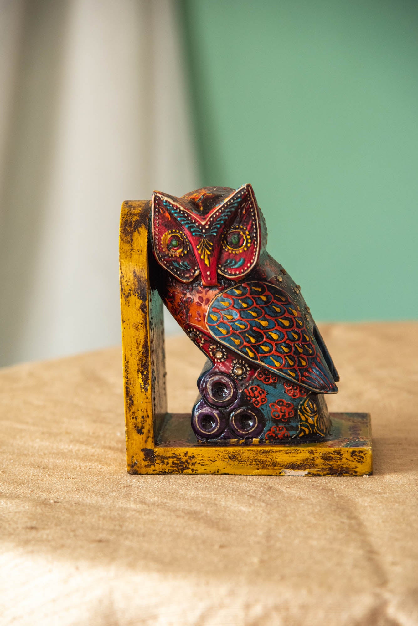 
                  
                    WOOD OWL BOOK END
                  
                