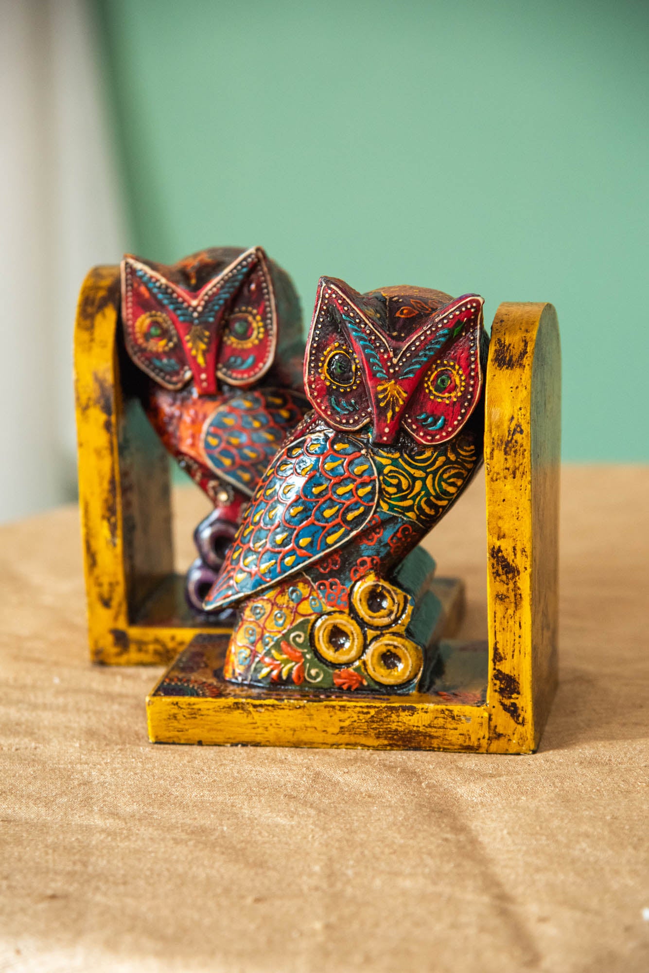 
                  
                    WOOD OWL BOOK END
                  
                