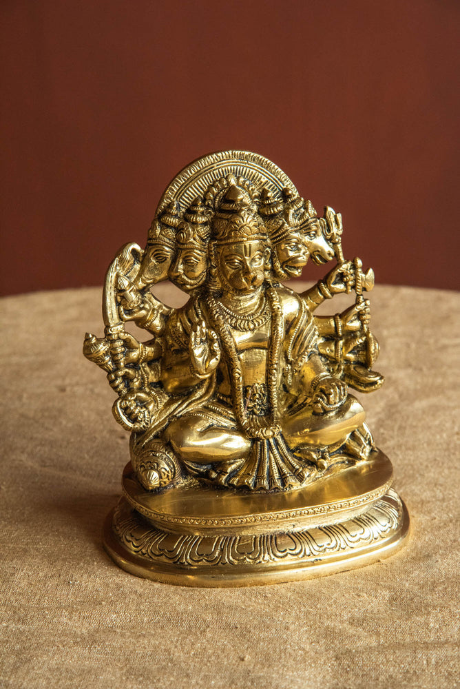 
                  
                    BRASS WHITE GOLD PANCHNUKHI HANUMAN
                  
                