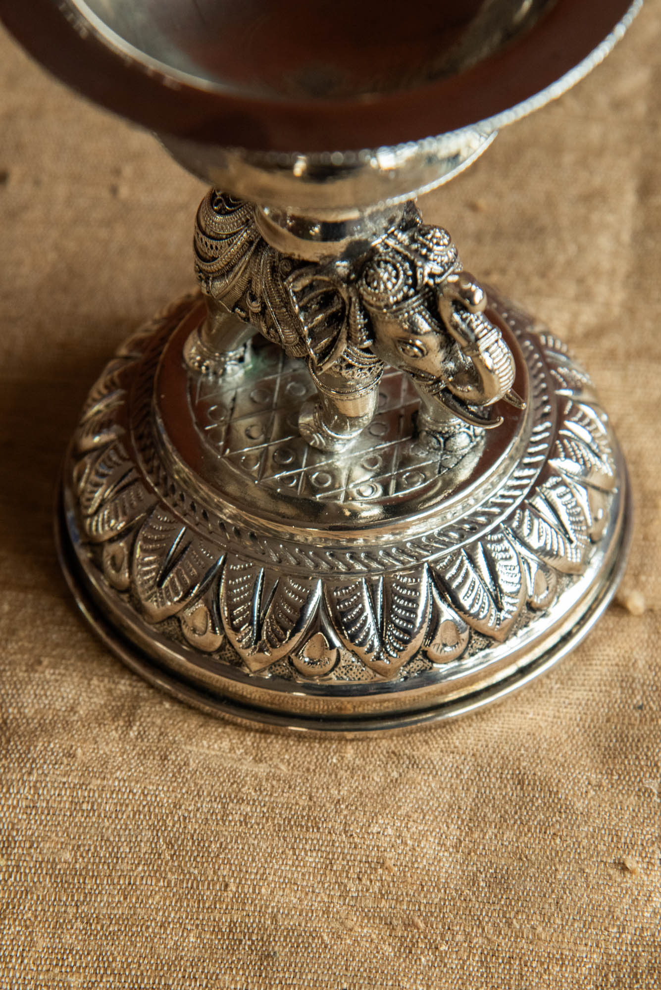 
                  
                    BRASS ELEPHANT DIYA ANNAM
                  
                