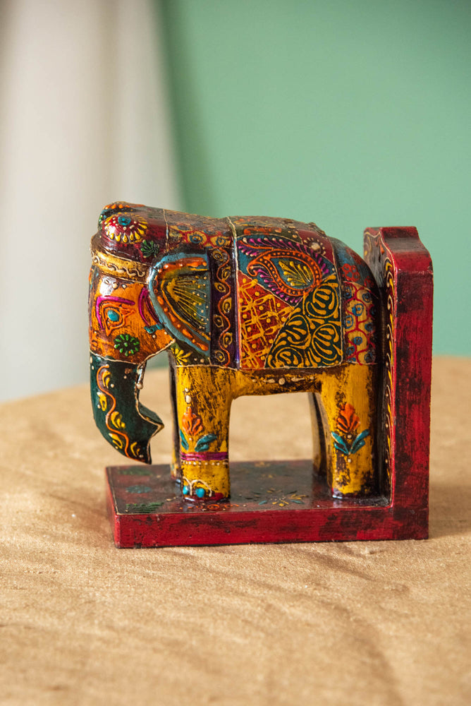 
                  
                    WOOD ELEPHANT BOOK END
                  
                