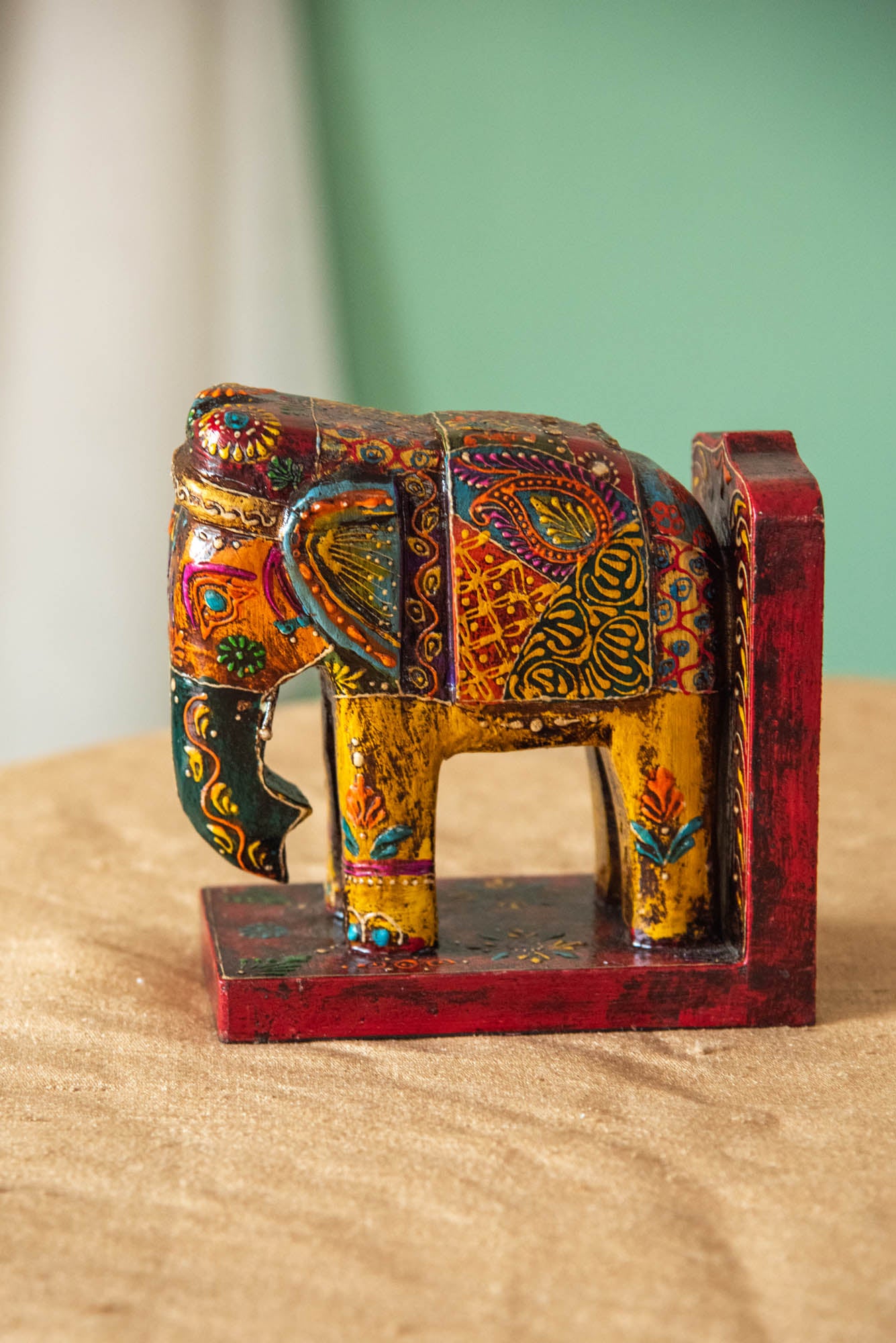 
                  
                    WOOD ELEPHANT BOOK END
                  
                