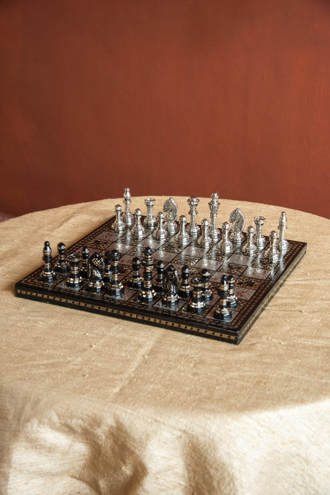 
                  
                    BRASS CHESS SET BOARD
                  
                