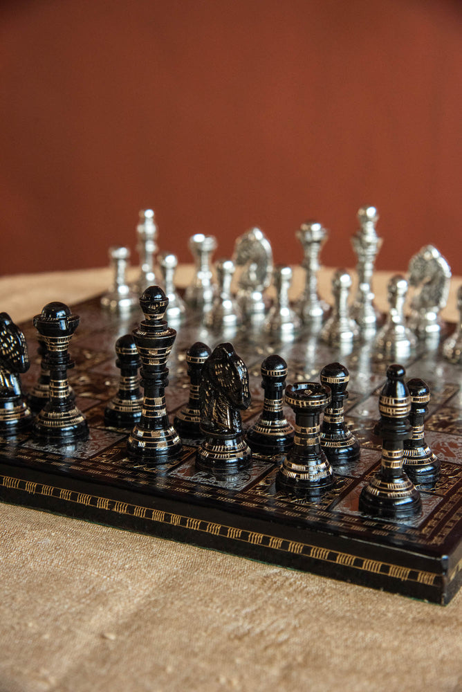 
                  
                    BRASS CHESS SET BOARD
                  
                