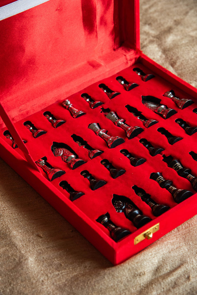 
                  
                    BRASS CHESS SET BOARD
                  
                