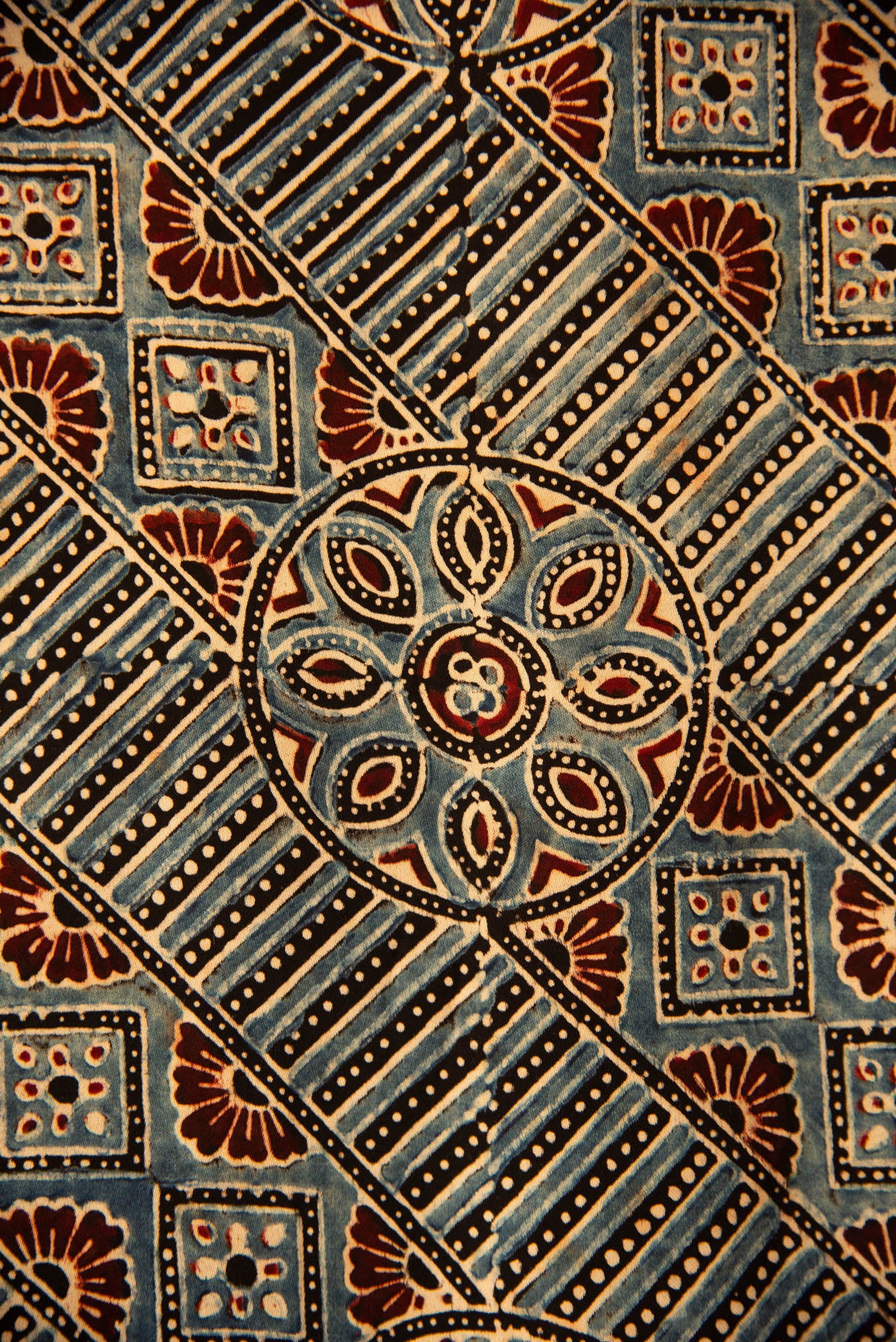 
                  
                    MODAL AJRAKH PRINT SAREE
                  
                