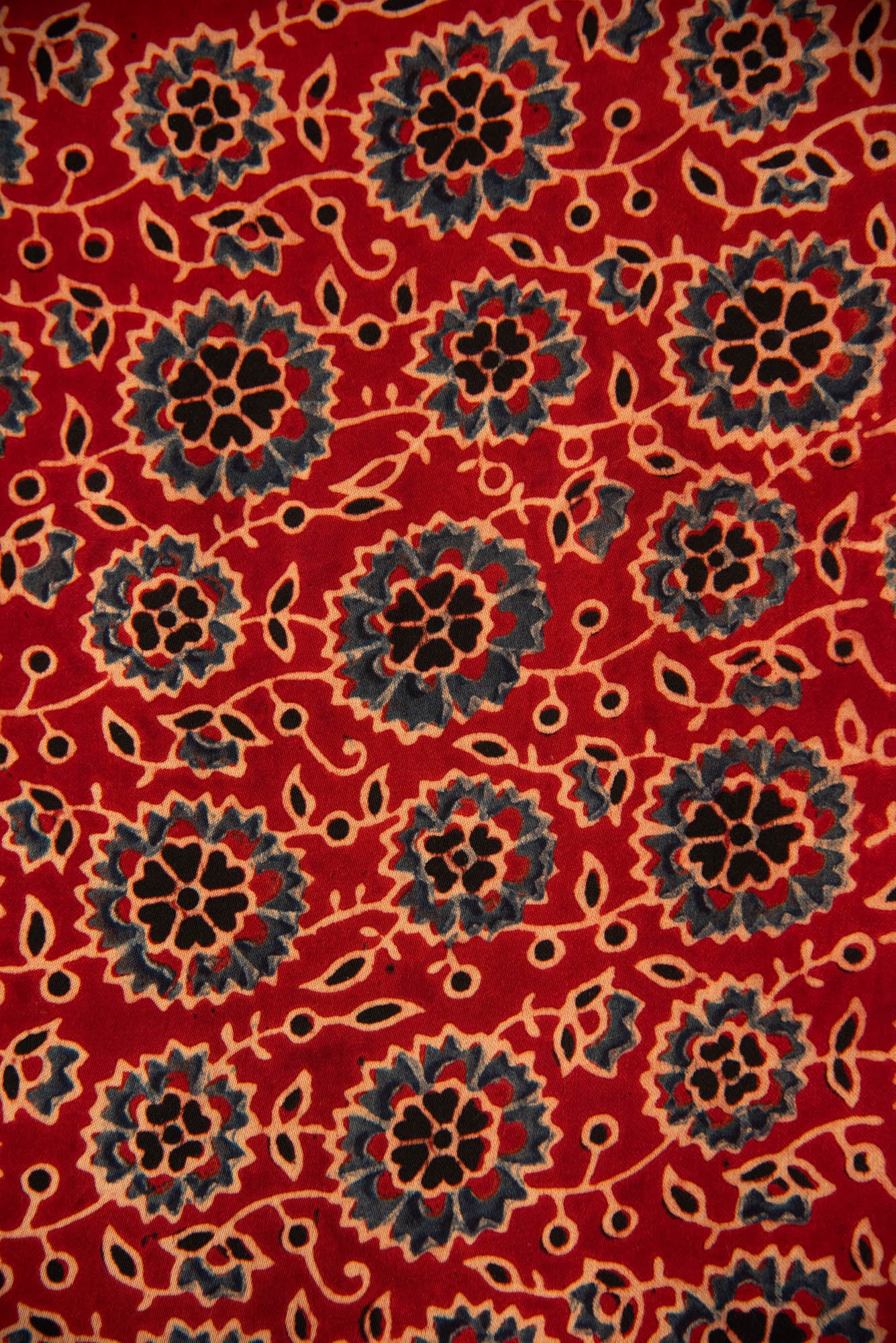 
                  
                    MODAL AJRAKH PRINT SAREE
                  
                