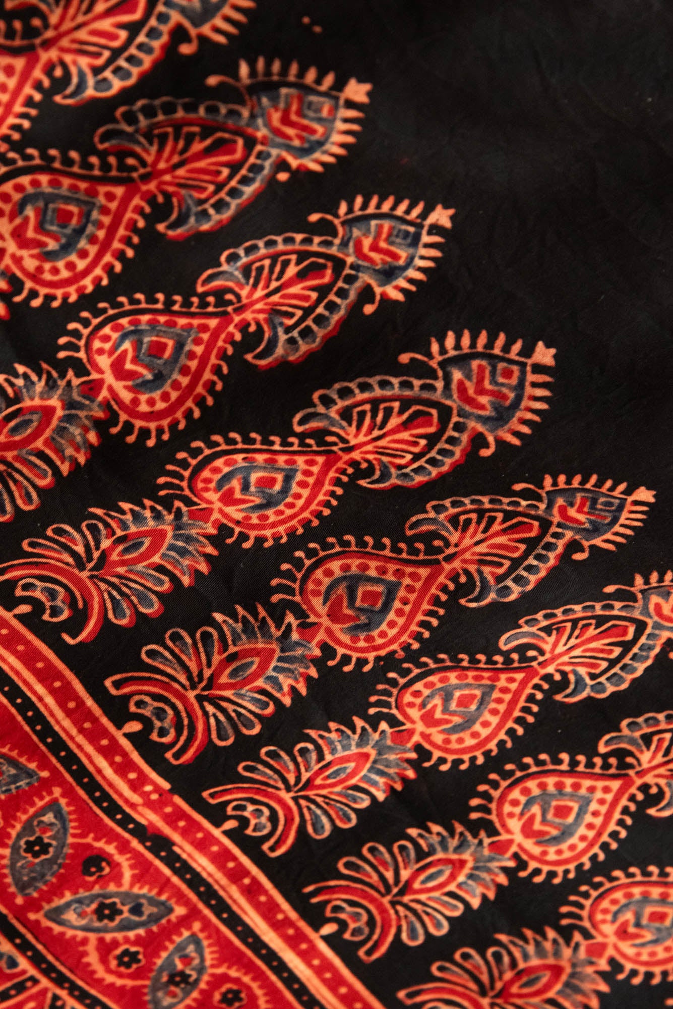 
                  
                    MODAL AJRAKH PRINT SAREE
                  
                