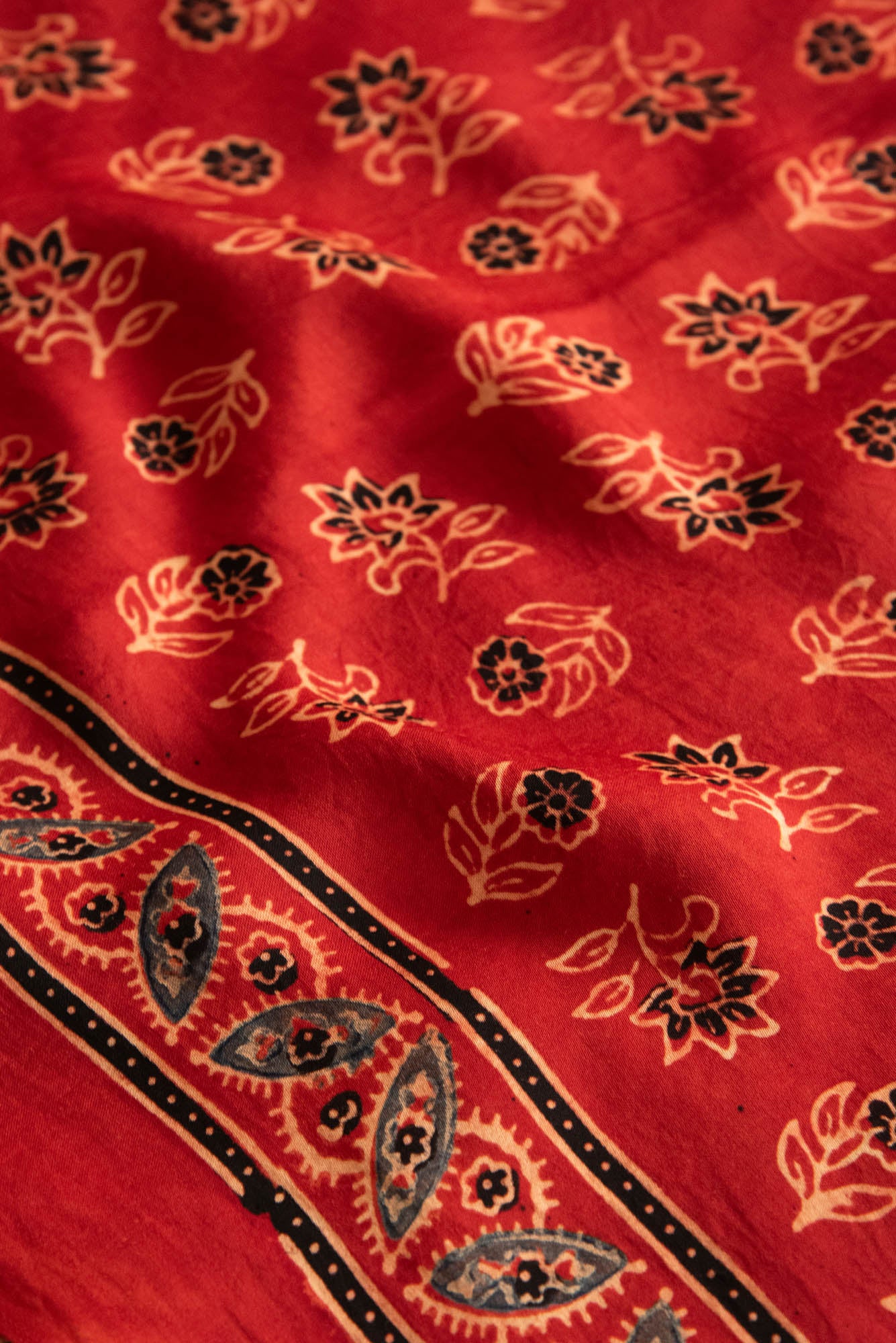 
                  
                    MODAL AJRAKH PRINT SAREE
                  
                