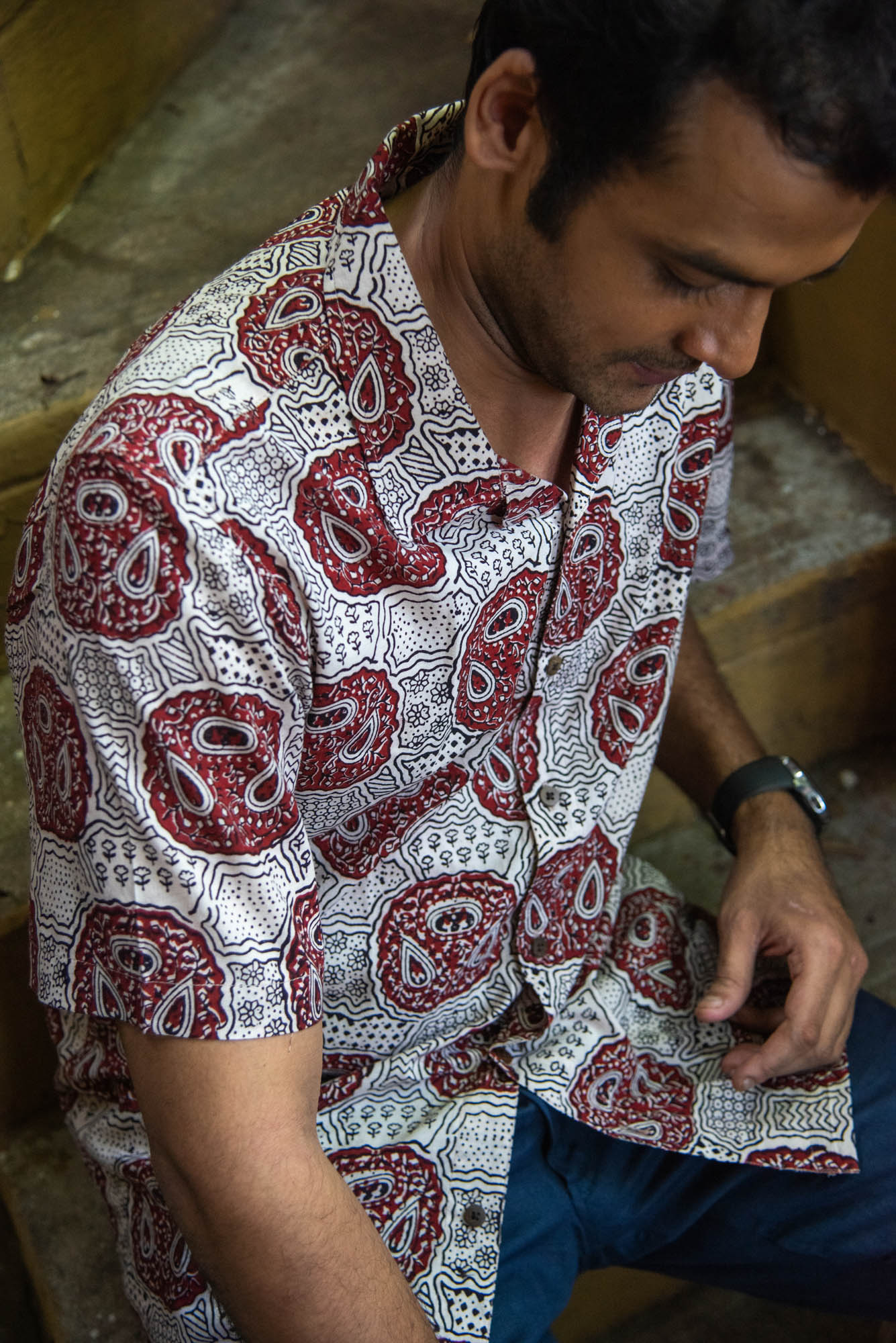 
                  
                    MEN RESORT SHIRT H/SLV SLIM FIT
                  
                