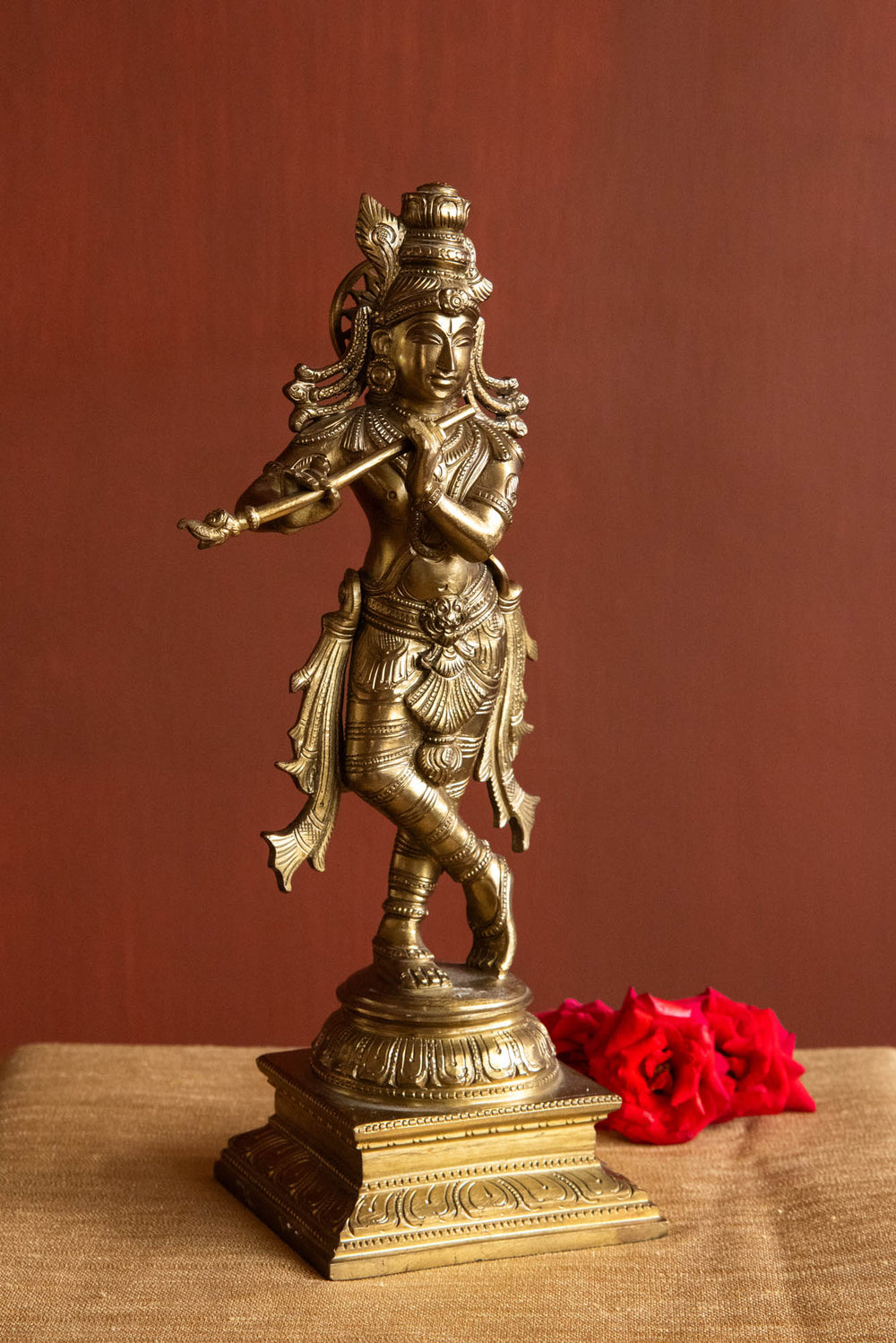 FLUTE LOTUS KRISHNA