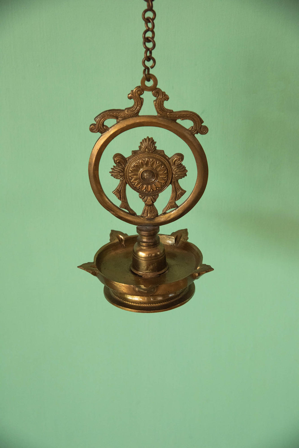BRONZE CHAKRA LAMP