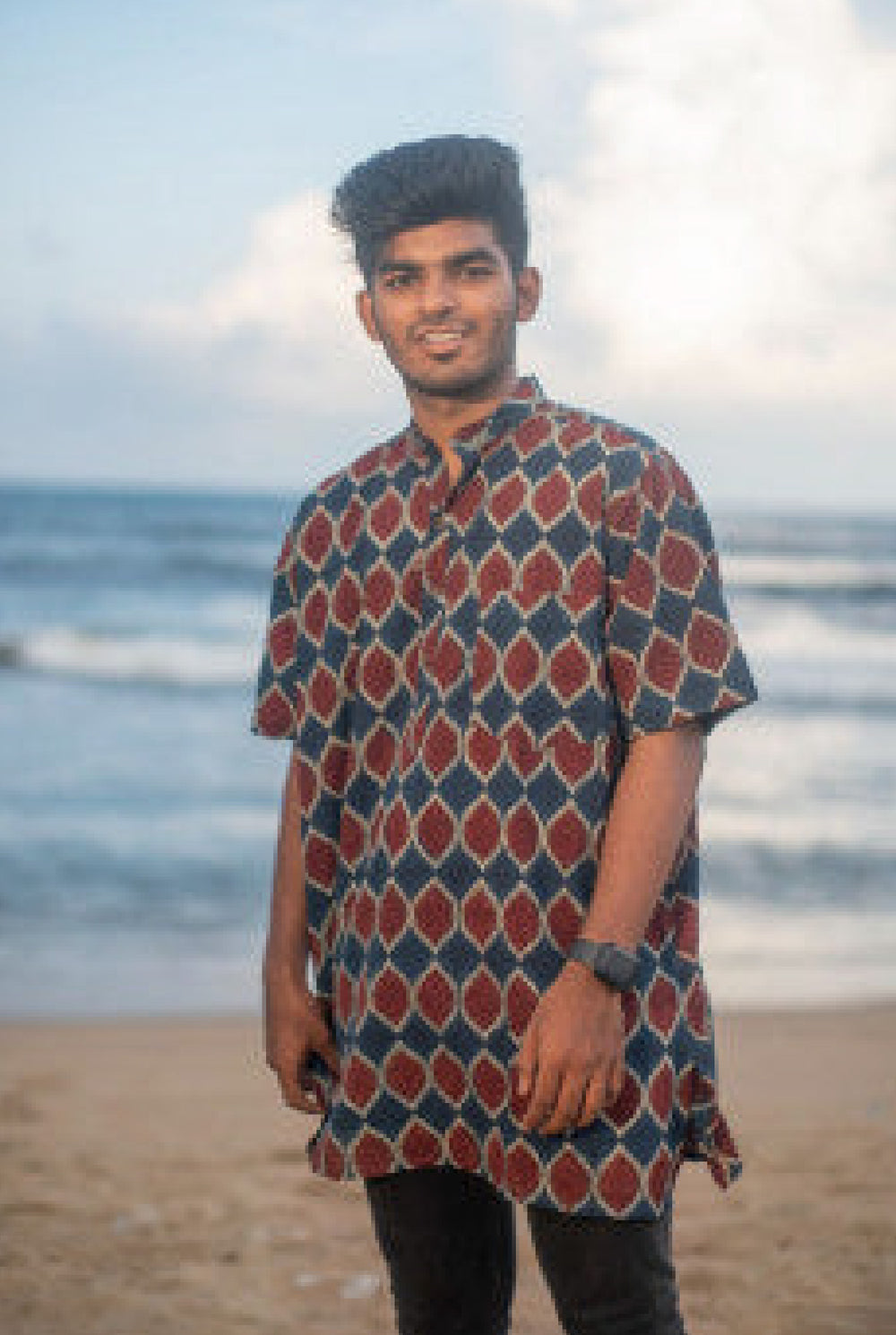 Long Kurta Half Sleeve