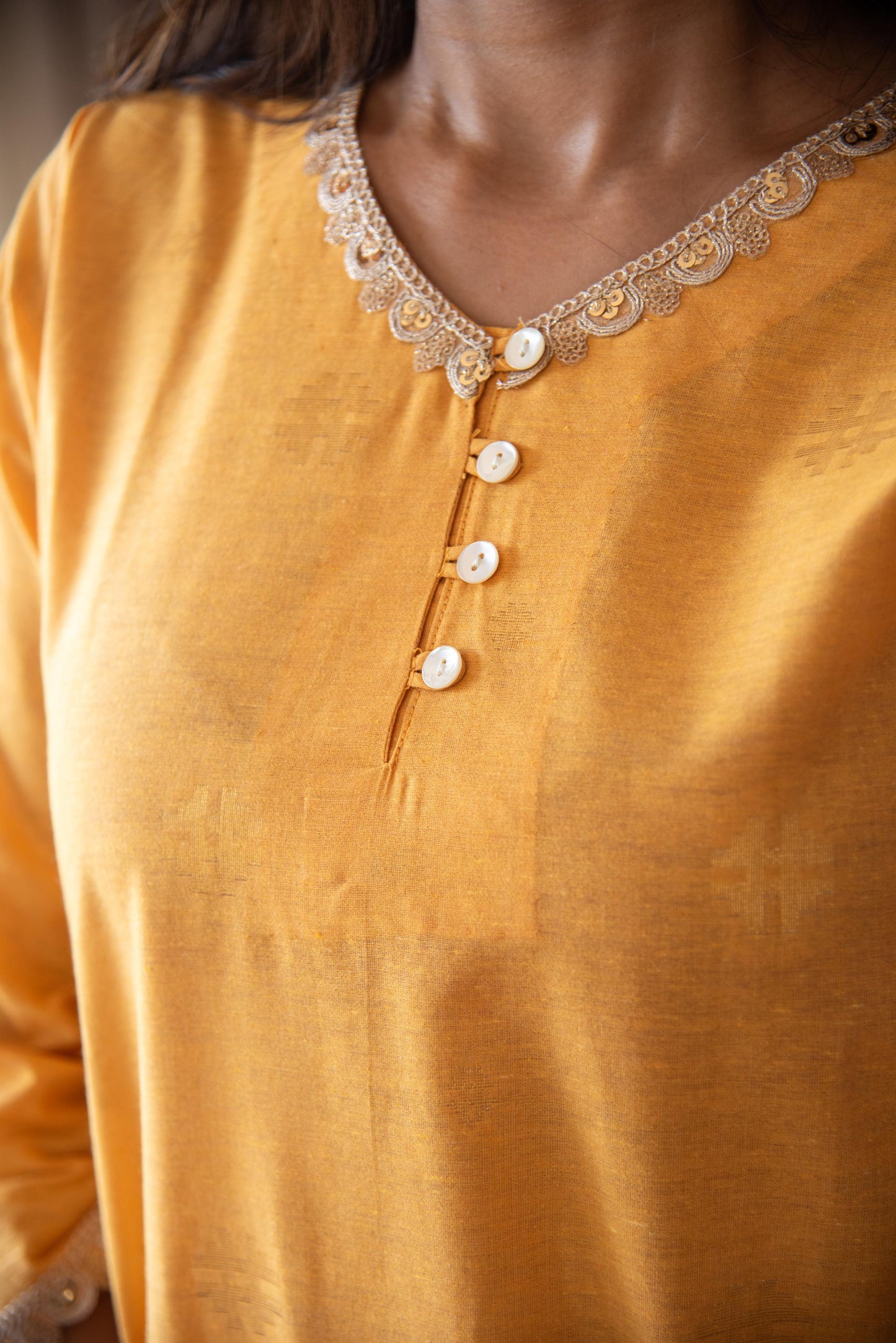 
                  
                    Long Kurta ¾ Sleeve
                  
                