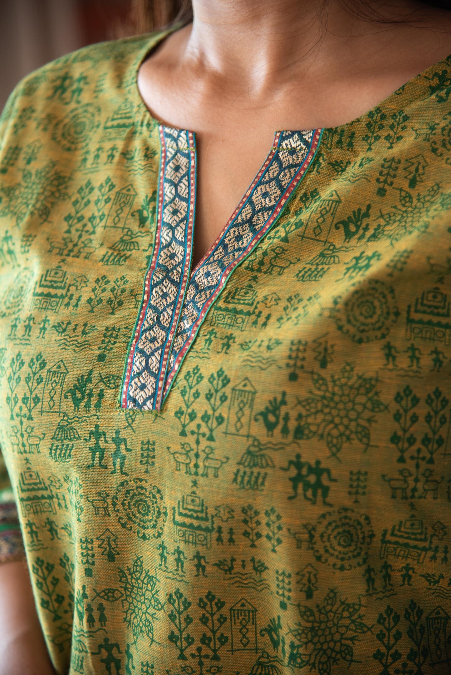 
                  
                    Long Kurta ¾ Sleeve
                  
                