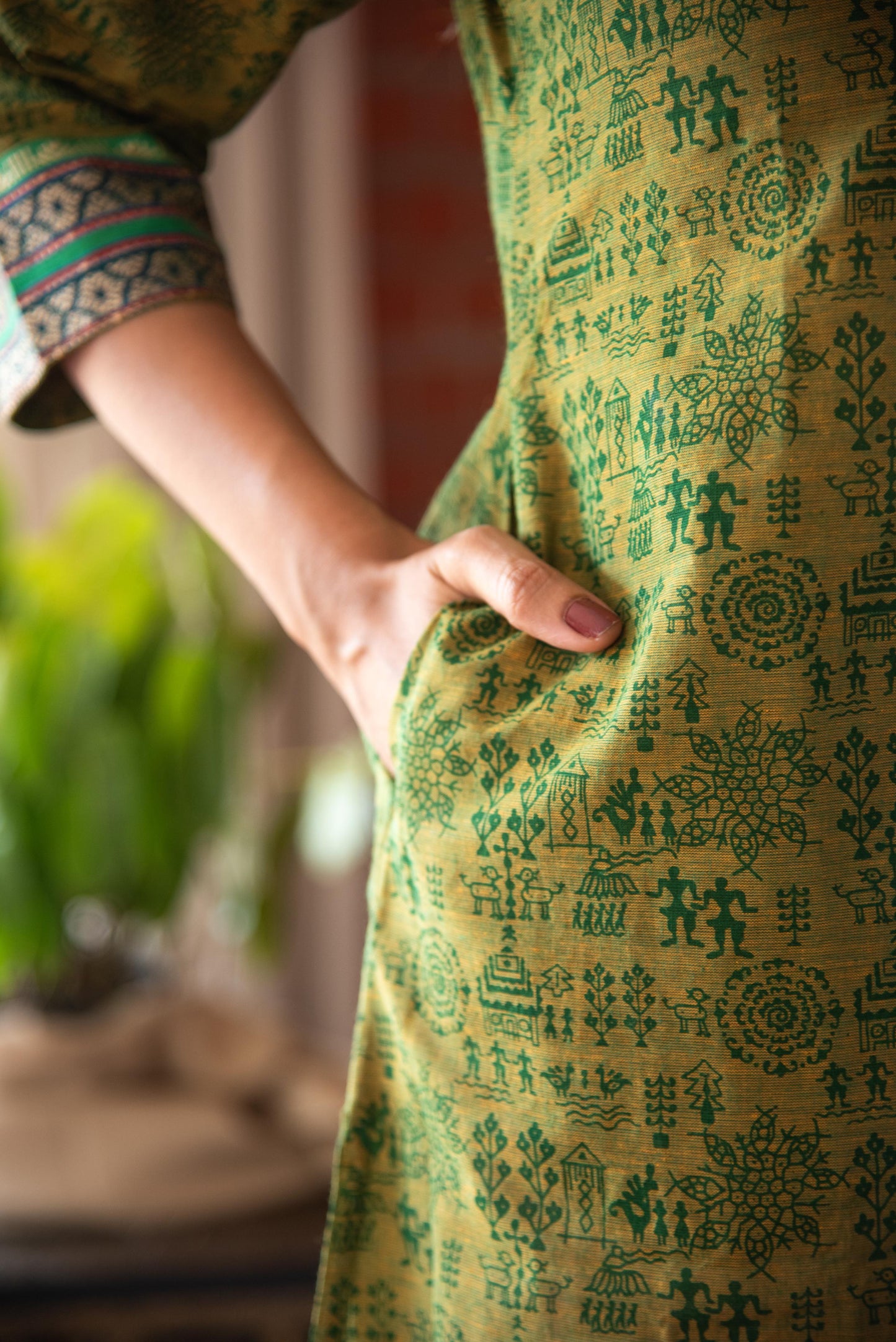 
                  
                    Long Kurta ¾ Sleeve
                  
                