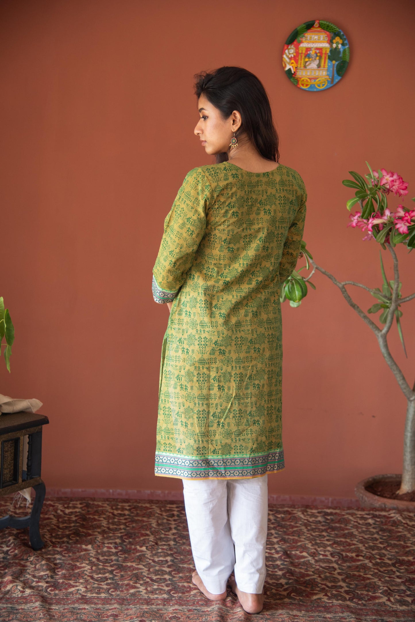 
                  
                    Long Kurta ¾ Sleeve
                  
                