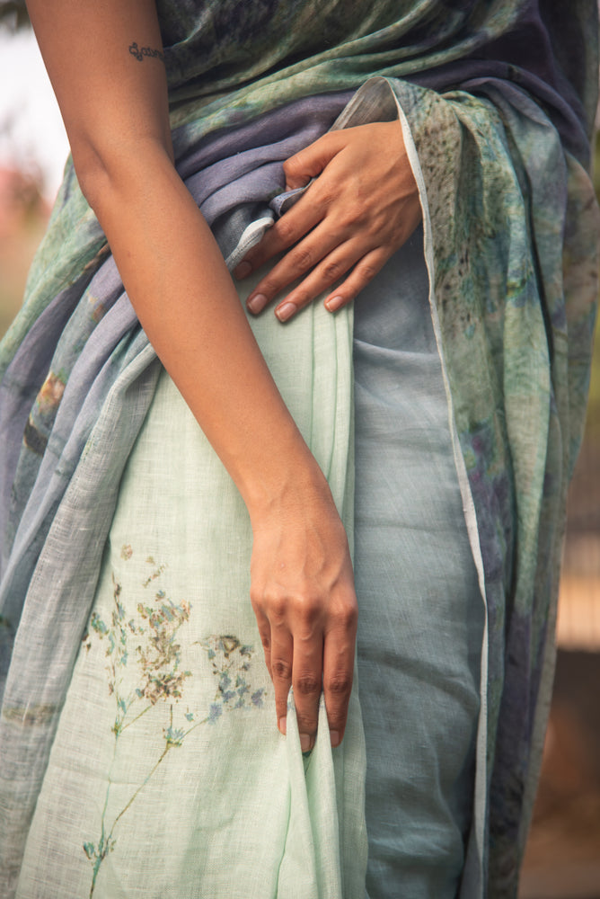 
                  
                    Linen Saree
                  
                