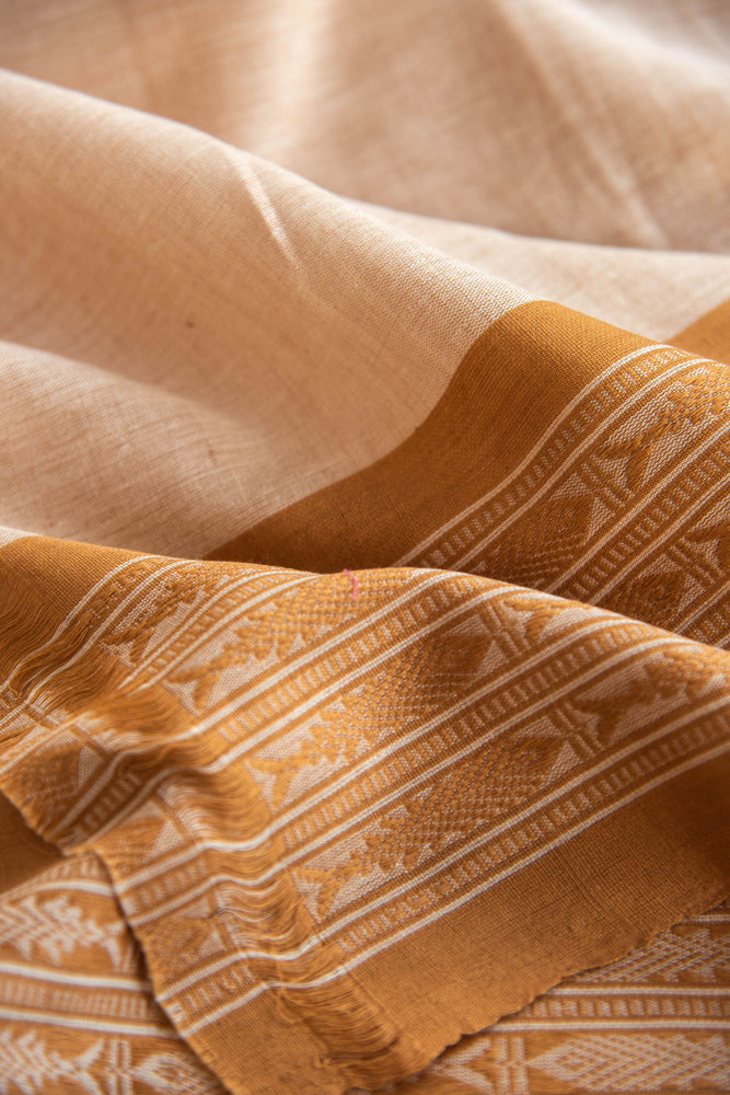 
                  
                    Fine Cotton Hand Woven Sari
                  
                