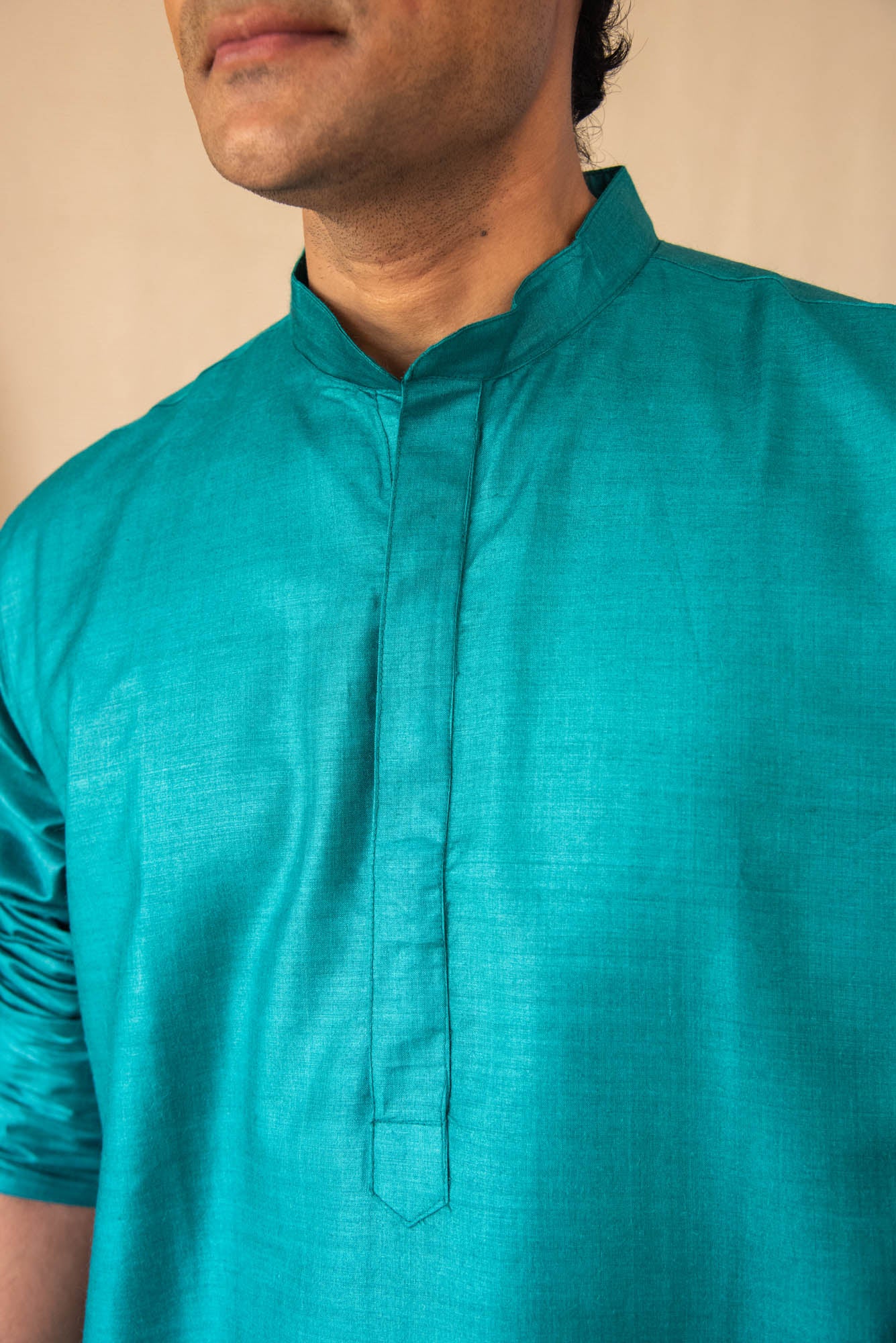 
                  
                    TASSAR SILK MEN LONG KURTA F/S
                  
                