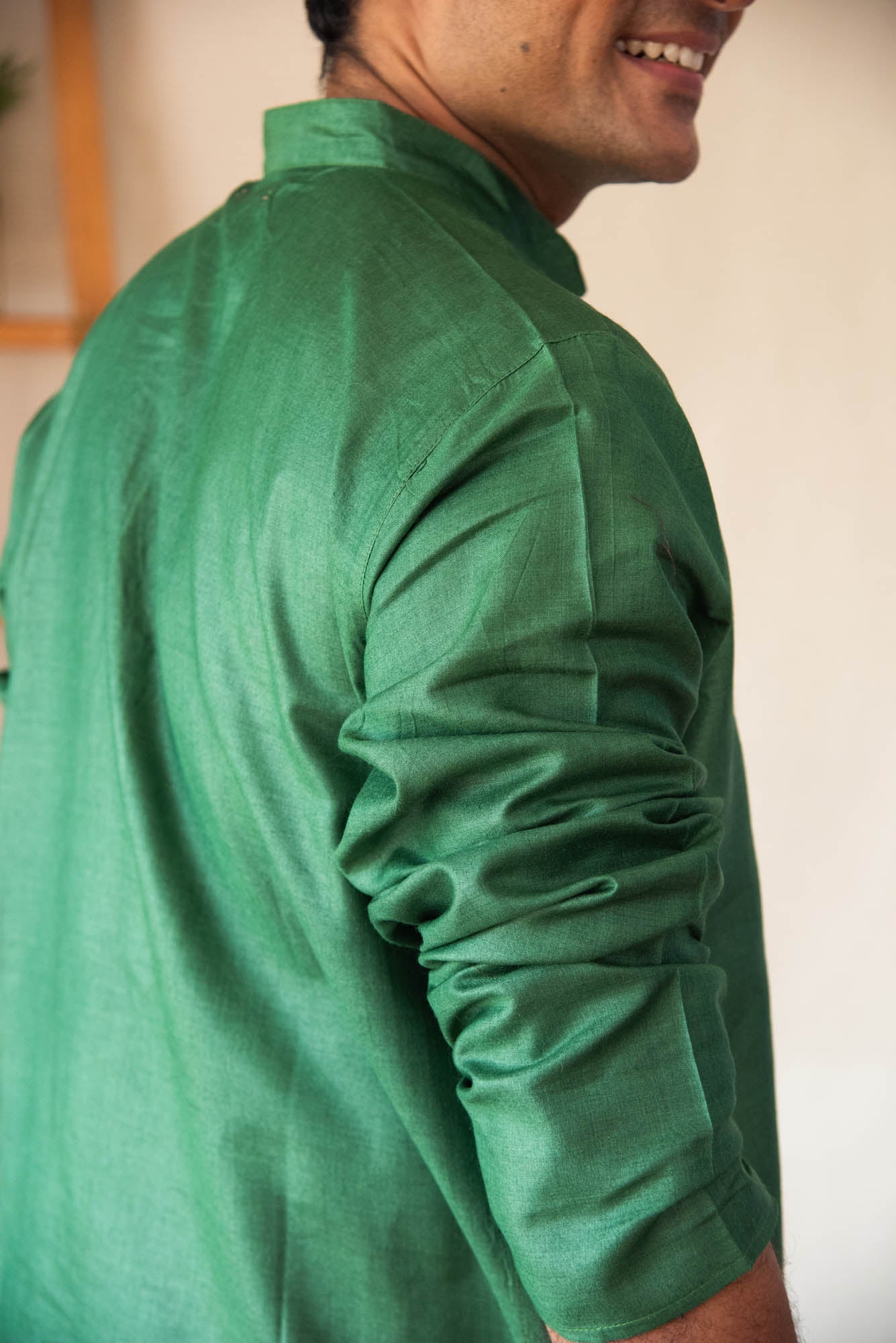 
                  
                    TASSAR SILK MEN LONG KURTA F/S
                  
                