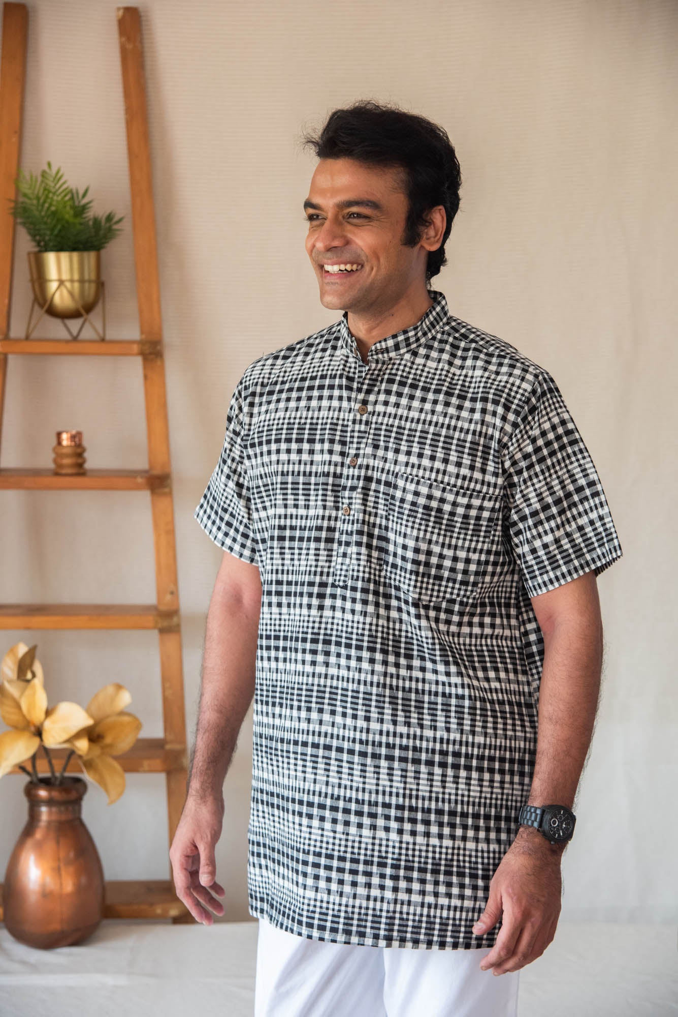 
                  
                    MENS LONG KURTA H/S
                  
                