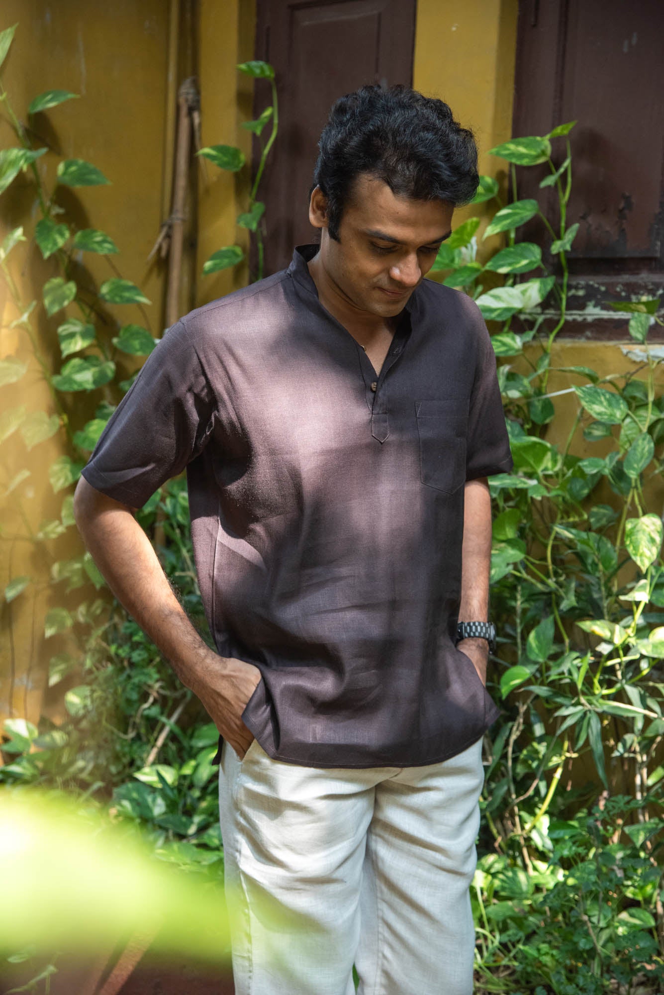 
                  
                    CT MEN SHORT KURTHA H/SLV
                  
                