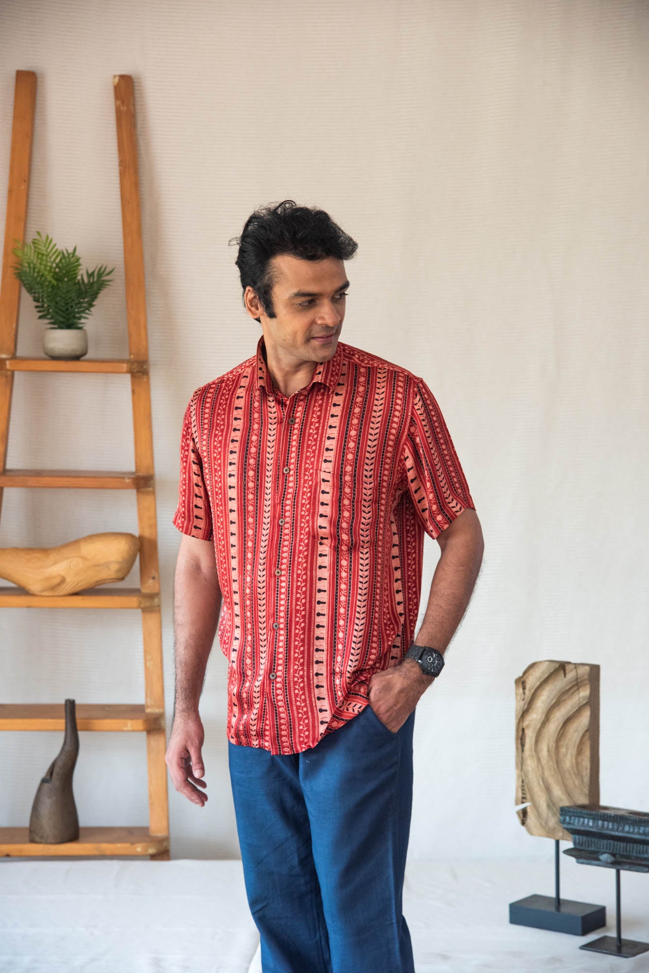 
                  
                    MODAL SILK MEN SHIRT H/SLV
                  
                