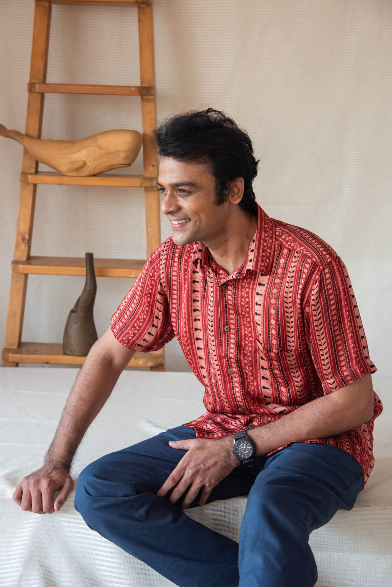 
                  
                    MODAL SILK MEN SHIRT H/SLV
                  
                