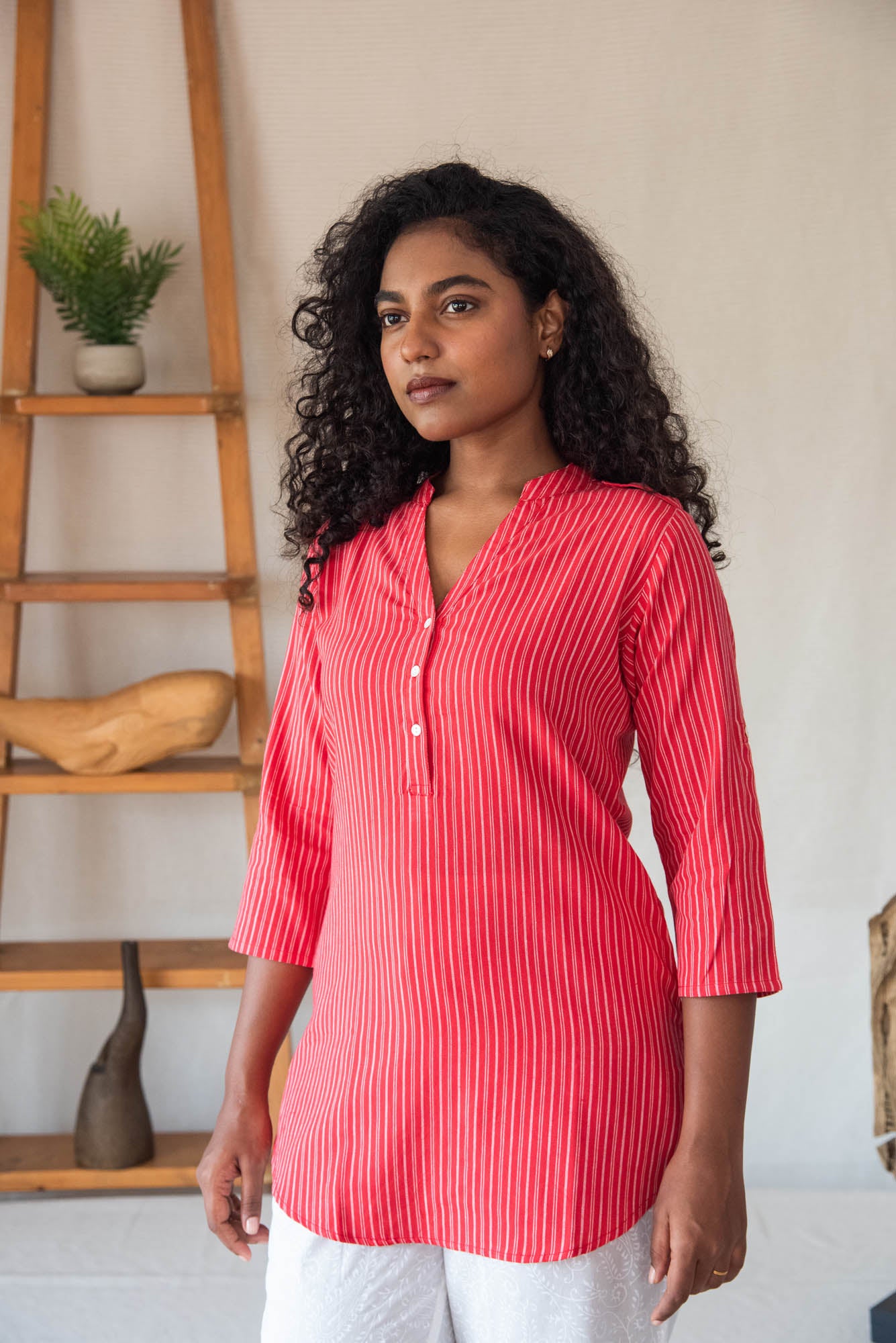 
                  
                    WOMEN LONG TOP 3/4 SLV
                  
                