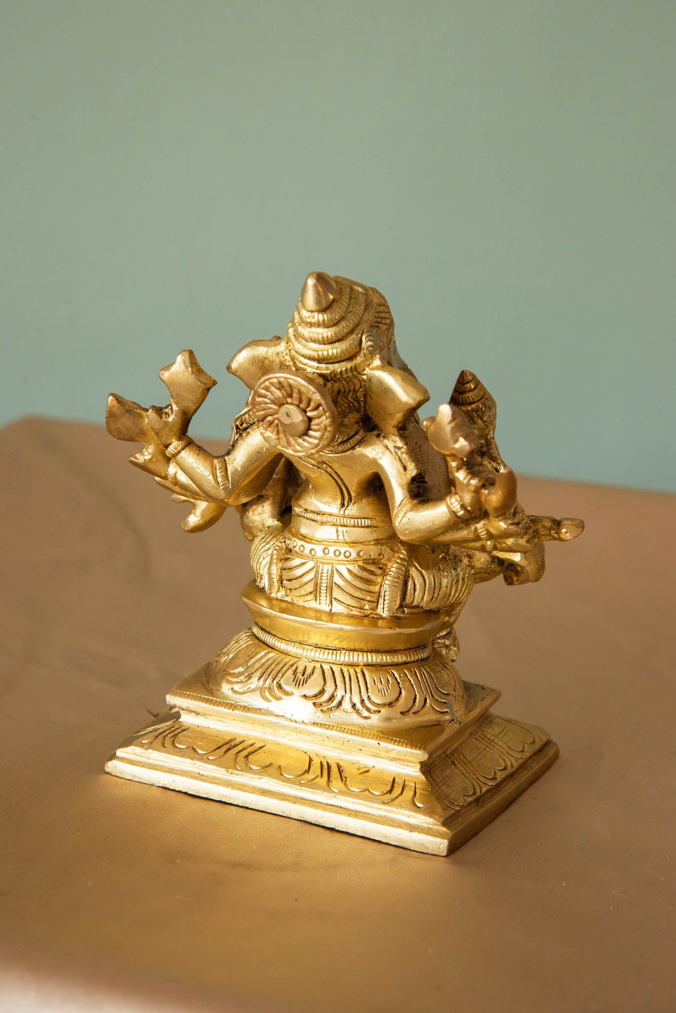 
                  
                    BRASS GANESHA WITH RIDDHI SIDDHI
                  
                