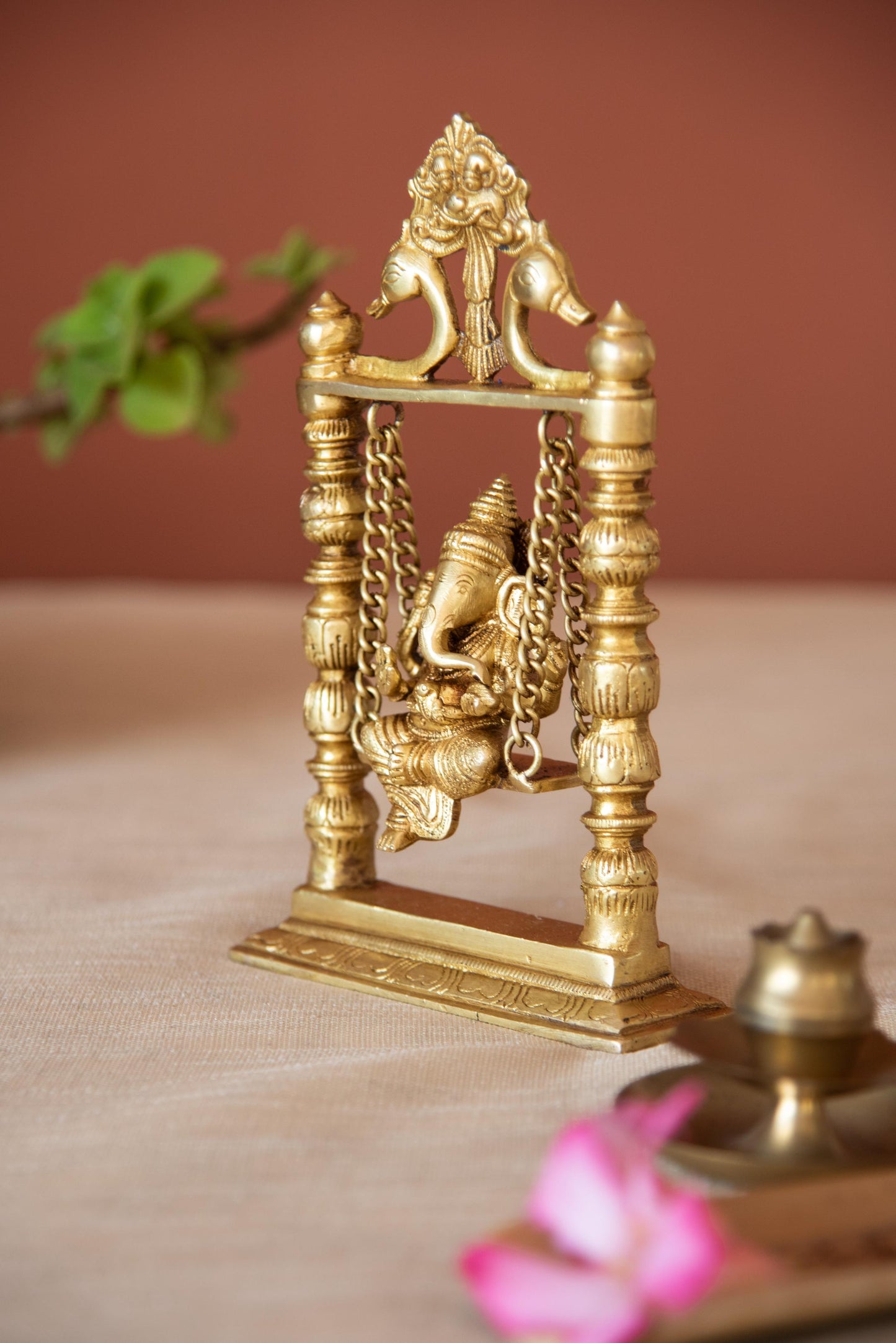 
                  
                    Brass Ganesh Jhooola
                  
                