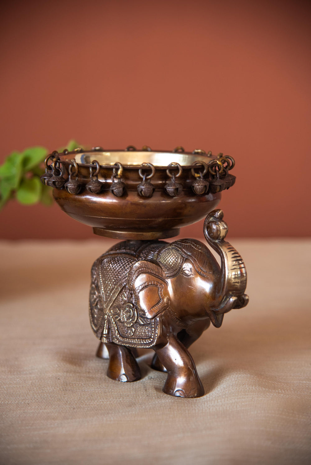 Brass Elephant Uruli