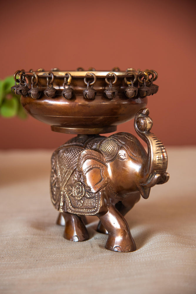 
                  
                    Brass Elephant Uruli
                  
                