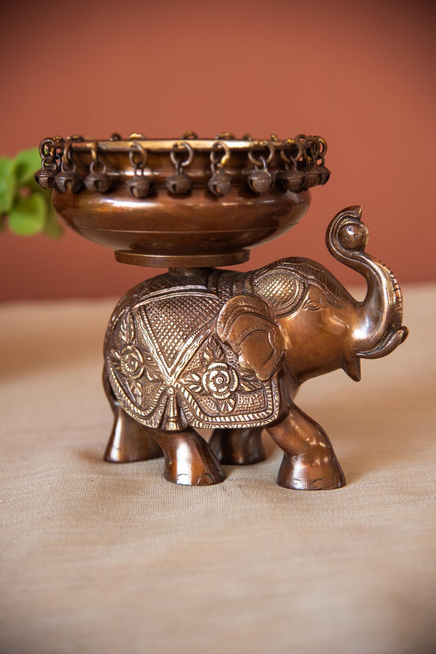 
                  
                    Brass Elephant Uruli
                  
                