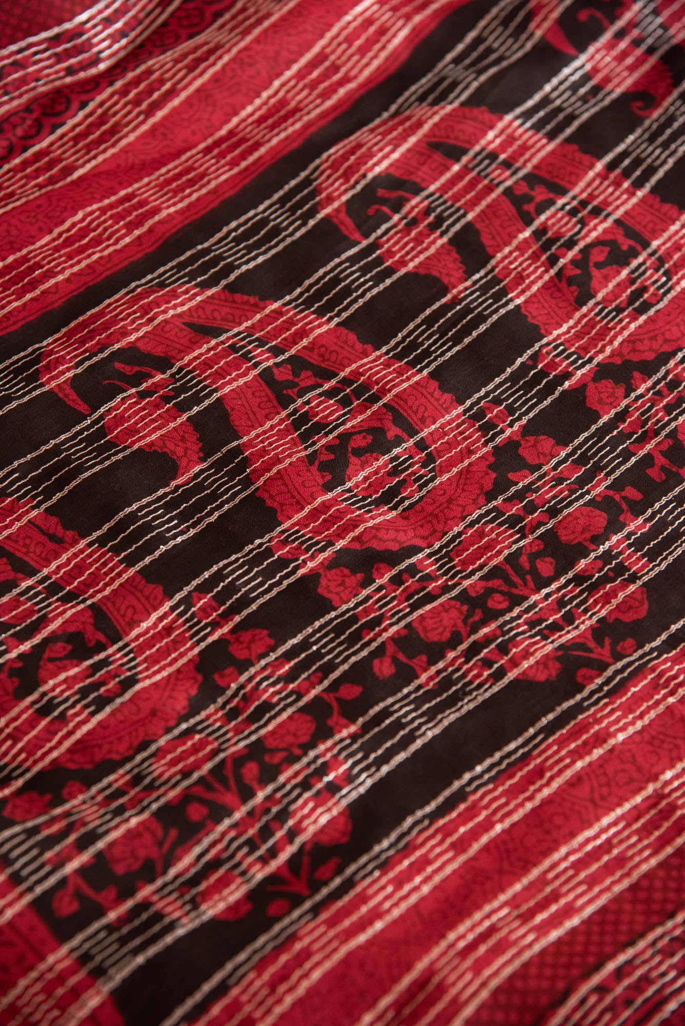 
                  
                    SAREE MULBERRY SILK BAGH PRINT
                  
                