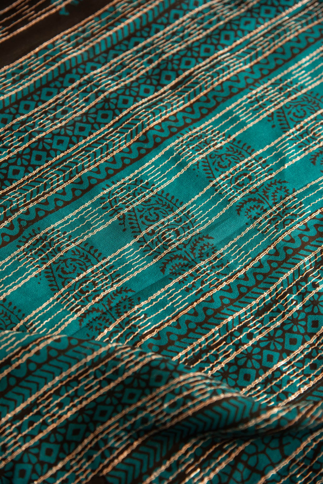 
                  
                    SAREE MULBERRY SILK BAGH PRINT
                  
                