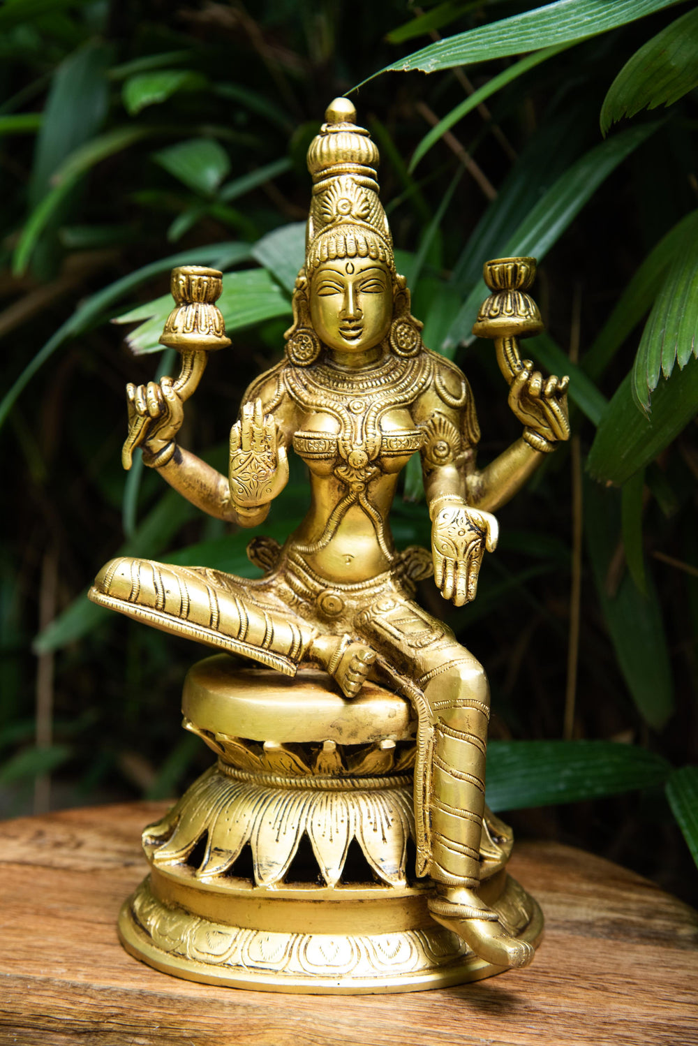 Lakshmi on lotus