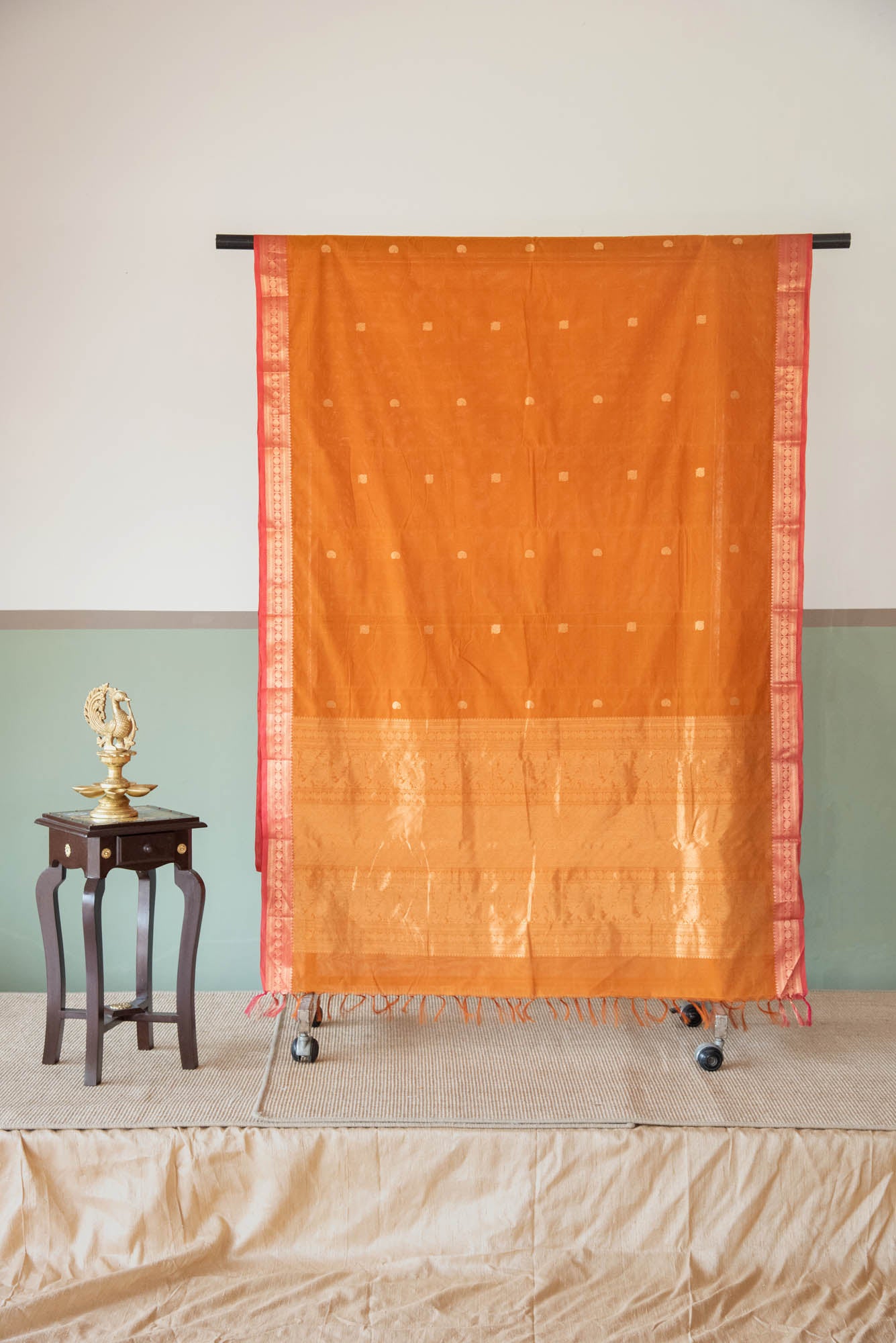 
                  
                    Kanchi Cotton H/L Saree -SRM110
                  
                