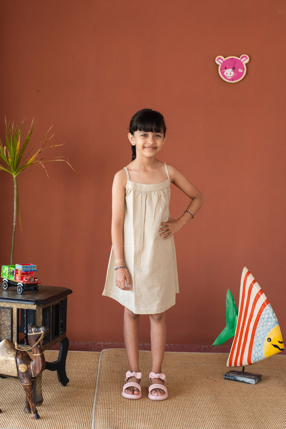 Girls Sleeveless Dress