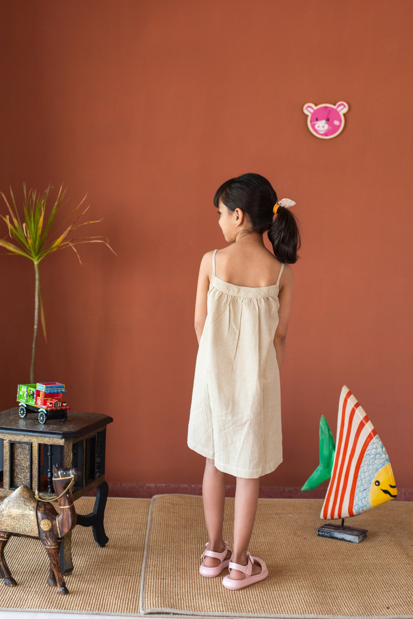 
                  
                    Girls Sleeveless Dress
                  
                