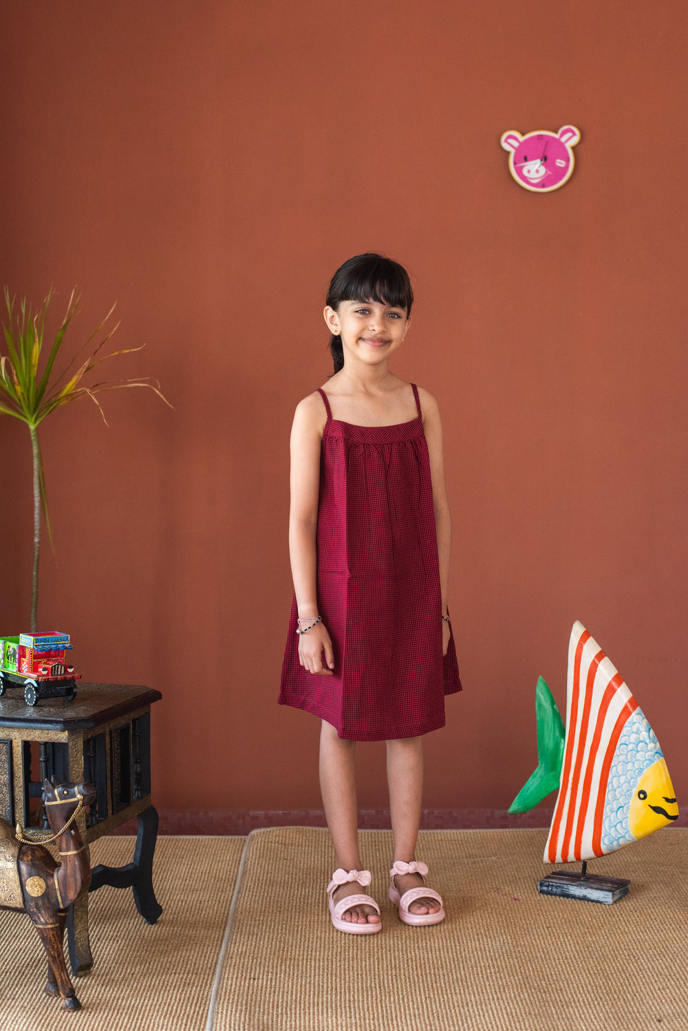 Girls Sleeveless Dress